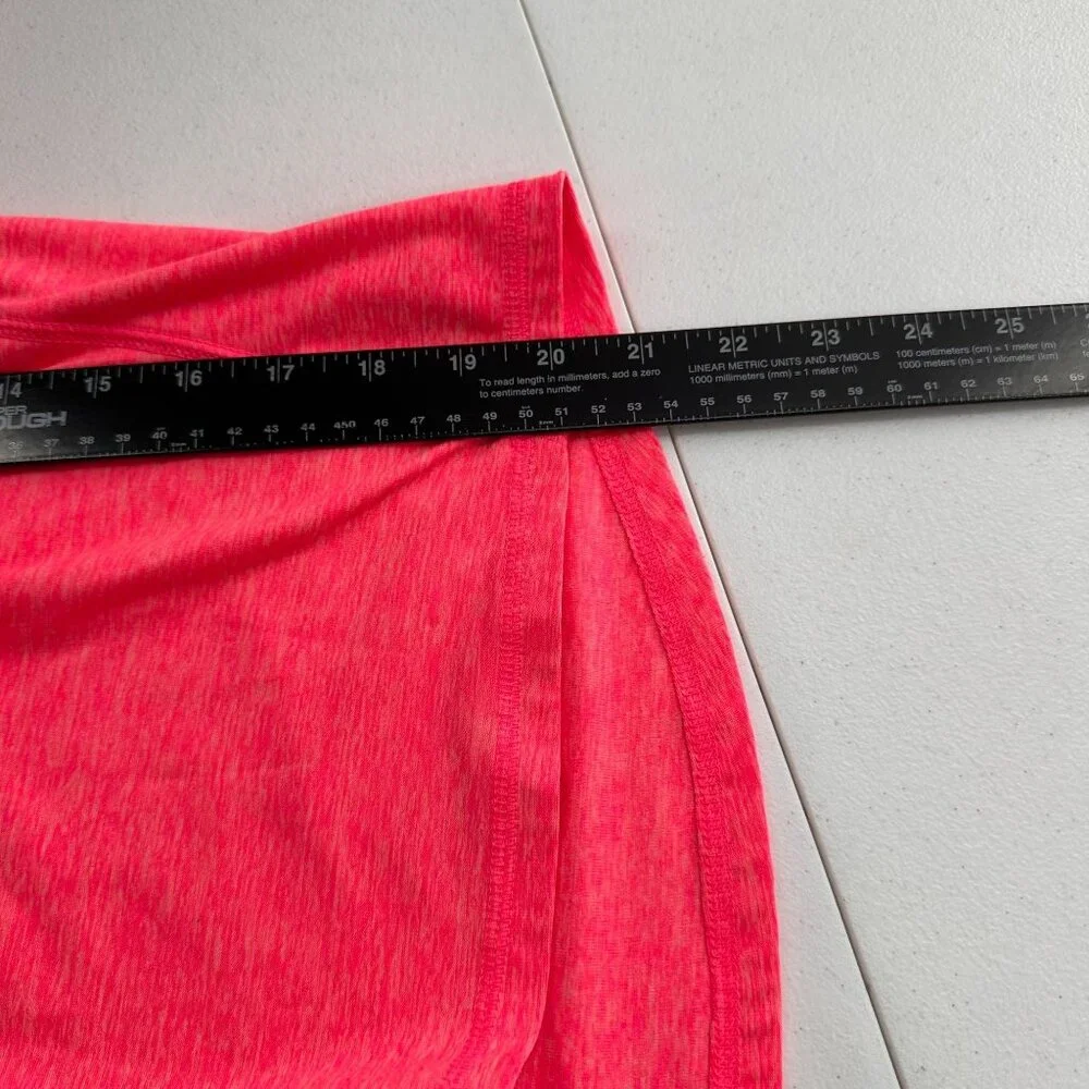 Old Navy Active Girls‎ Go-Dry Pullover XL Hot Pink Long Sleeve Half-Zip Top Neon